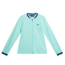 New J.Lindeberg Leonor Mid Layer Jacket Aruba Blue Size XL MSP$135-1