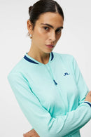 New J.Lindeberg Leonor Mid Layer Jacket Aruba Blue Size XL MSP$135-3