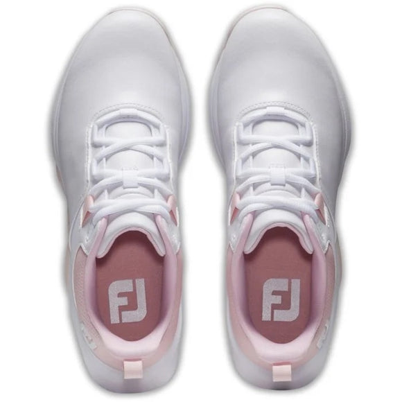 New Women's Footjoy ProLite Golf Shoes White/Pink Size 9.5 MSP$100