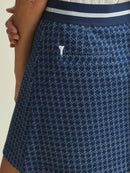 New A.Putnam Navy Print Rita Golf Skort Size M MSP$165-3