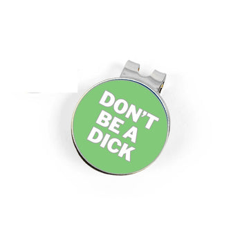 New Birdie Girl "Don't Be a Dick " Ball Marker Hat Clip