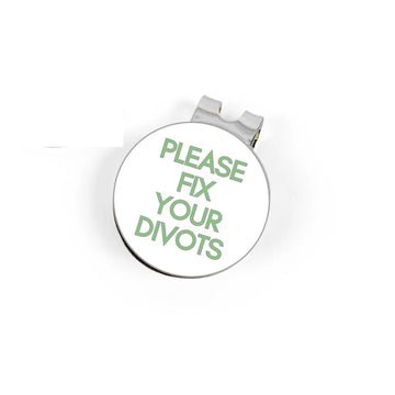 New Birdie Girl "Don't Be a Dick " Ball Marker Hat Clip - 0