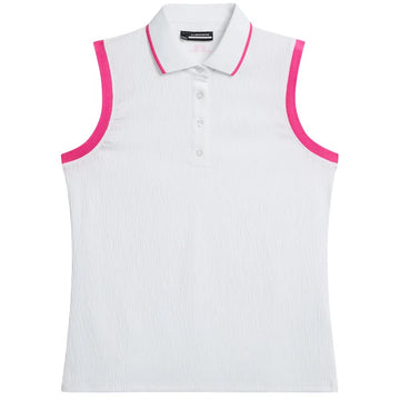 New J.Lindeberg Lila Sleeveless Golf Top Size L MSP$95