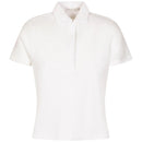 Peter Millar Women's White Elle Short Sleeve Terry Polo Size L MSP$125-1