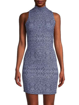 New Greyson Navy Sleevelkess Labrinth Nova Golf Dress Size S MSP$220