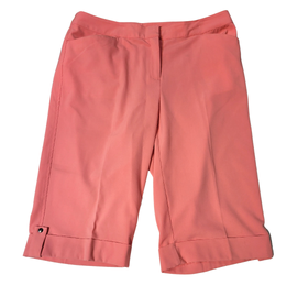 Callaway Women's Coral Long Golf Shorts Size 8