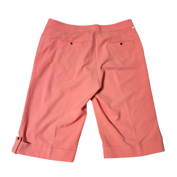 Callaway Women's Coral Long Golf Shorts Size 8