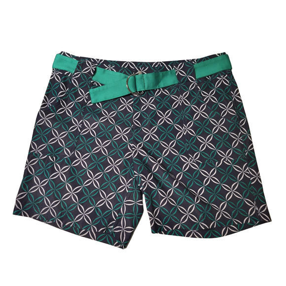 Jofit Navy Print Belted Golf Skort Size 14 MSP$90