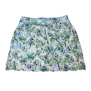 Coral Bay Blue & Green Palm Tree Print Golf Skort Size L-1