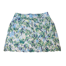 Coral Bay Blue & Green Palm Tree Print Golf Skort Size L-2