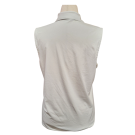 Dunning Golf Women's White Sleeveless Golf Polo Size XL MSP$80 - 0