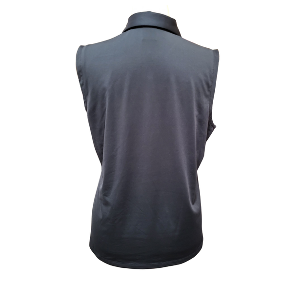 Dunning Golf Women's Navy Sleeveless Polo Size XL MSP$88