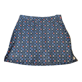 Peter Millar Womens Navy Geo Print Golf Skort Size XL MSP$115 - 0