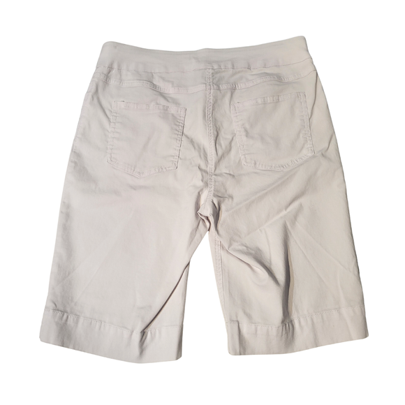 Slimsation Women's White Pull-on Golf Shorts Size 10 MSP$55