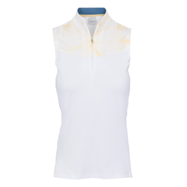 New Dunning Ann Jersey Performance Sleeveless Polo Size M MSP $88