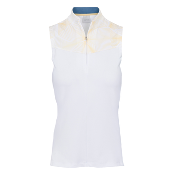 New Dunning Ann Jersey Performance Sleeveless Polo Size M MSP $88