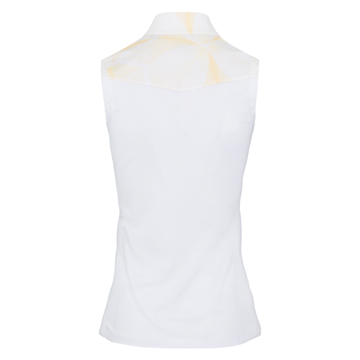 New Dunning Ann Jersey Performance Sleeveless Polo Size M MSP $88 - 0