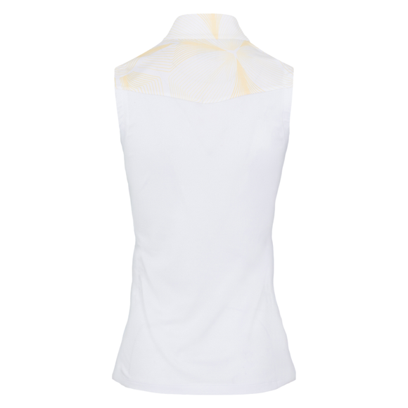 New Dunning Ann Jersey Performance Sleeveless Polo Size M MSP $88