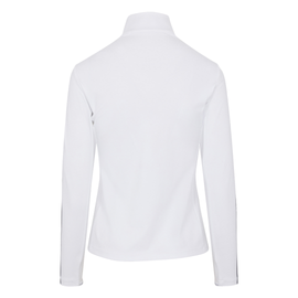 New Dunning Gabrielle Interlock Performance Quarter - White Zip Size M MSP $108 - 0