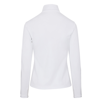New Dunning Gabrielle Interlock Performance Quarter - White Zip Size M MSP $108 - 0