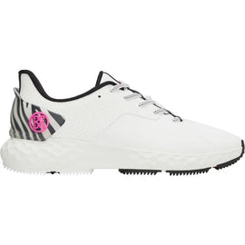 G/Fore Women's MG4+ White Perforated Zebra Accent Golf Shoes Size 9 MSP$225