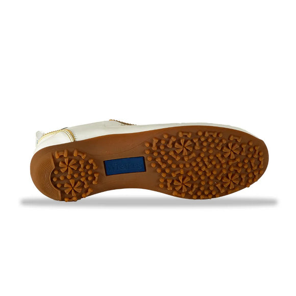 WesTees Marilyn White/Gold Golf Shoes Size 9 MSP$299