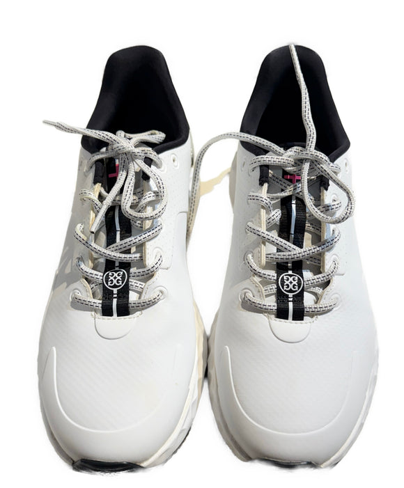 G/Fore Women's MG4+ White Perforated Zebra Accent Golf Shoes Size 9 MSP$225