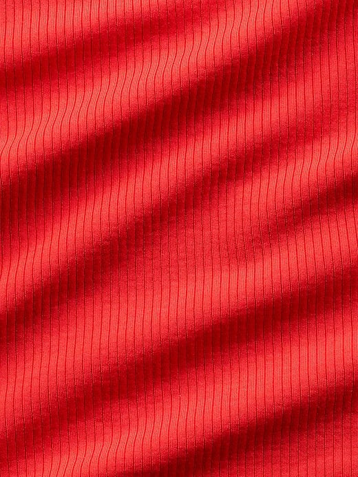 New Athleta Renew Seamless Novelty Tipped Top - Red Size M MSP$45