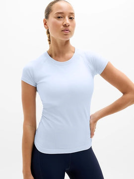 New Athleta Momentum Seamless Top - Gossamer Size M MSP$59