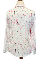 New San Soleil Long Sleeve Women Golfer Print Sun Shirt Size L MSP$110-2