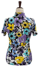 New Ibkul Golf Polo - Madeline Print - Orange Multi MSP $98-2