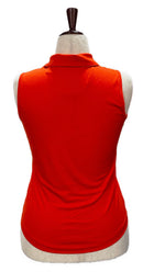 EP Pro Orange Women's Sleeveless Golf Top Size S-2