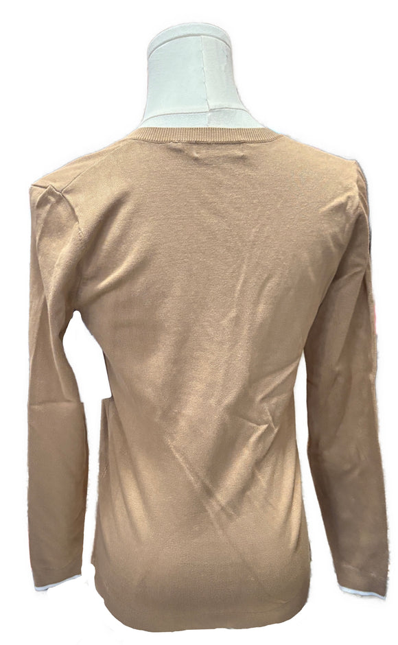 Golftini Tan Sweater Size XS MSP $148