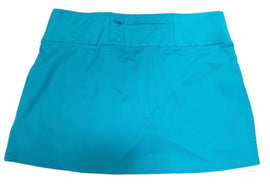 Tommy Bahama Teal Pull-On Wrap Skort w/ Tropical Accent Size L - 0