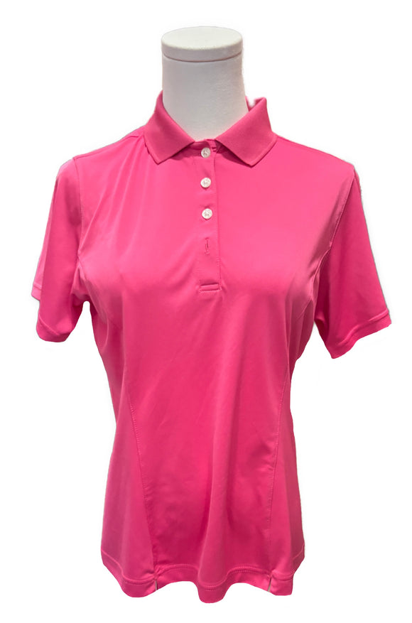 Footjoy Pink Women's Golf Polo w/ Logo Size S MSP $105