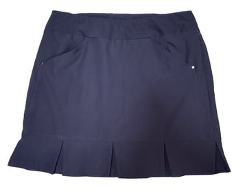 Tail Activewear Navy Pull-on Pleated Golf Skort Size 14 MSP$94