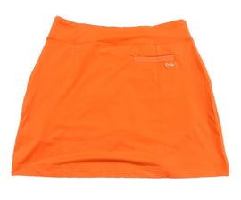 New Daily Sports Orange Pull-on Golf Skort Size M MSP$120 - 0