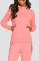 Tail Activewear Women's Condoleezza Pullover Melon Punch Size S MSP$80-2