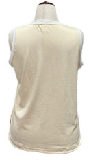 Daily Sports Women's Yellow Sleeveless Massy Golf Top Size L-3