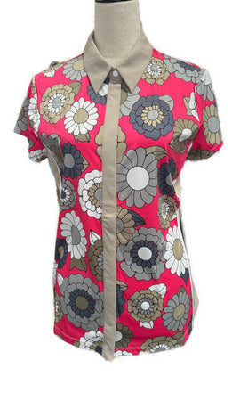 New Kinona Cap It Short Sleeve Golf Top - MSP$114