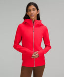 Lululemon Carnation Red Full-Zip Scuba Hoodie Size 12 MSP$118-1