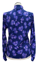G/Fore Women's Purple Floral Tech Jersey Pullover Size L MSP$145-3