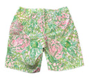 Lilly Pulitzer Green & Pink Floral Women's Golf Shorts Size 8-2
