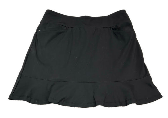 Tail 360 Black Pull-on Golf Skort Size M