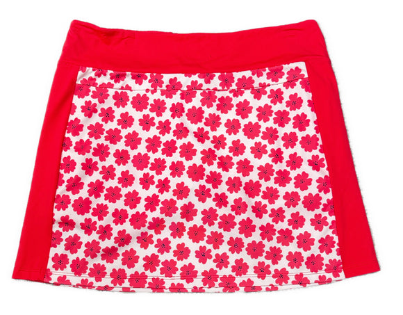 Spitfire Pink Floral Skort Petite