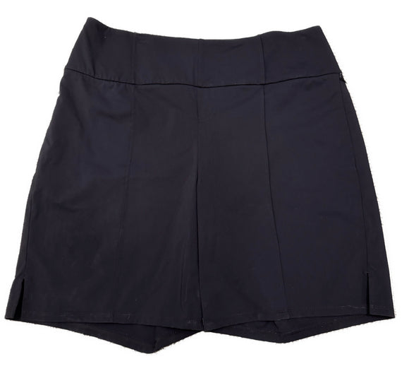 Kinona Black Pleated Women's Pull-on Golf Shorts Size L