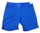 New Adidas Women's Essentials 7" Golf Shorts in Blue Size 6 MSP$65-1