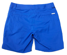 New Adidas Women's Essentials 7" Golf Shorts in Blue Size 6 MSP$65 - 0