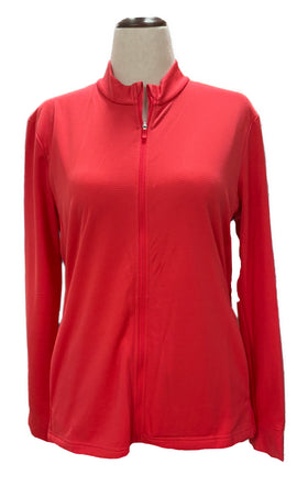 Nike Bright Coral Full-Zip Golf Jacket Size L MSP$90