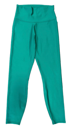 alo Women's Emerald Green High-Waist Airlift Legging Size M MSP$134
